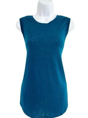NWT Athleta Breezy Tank Deep Teal XL
